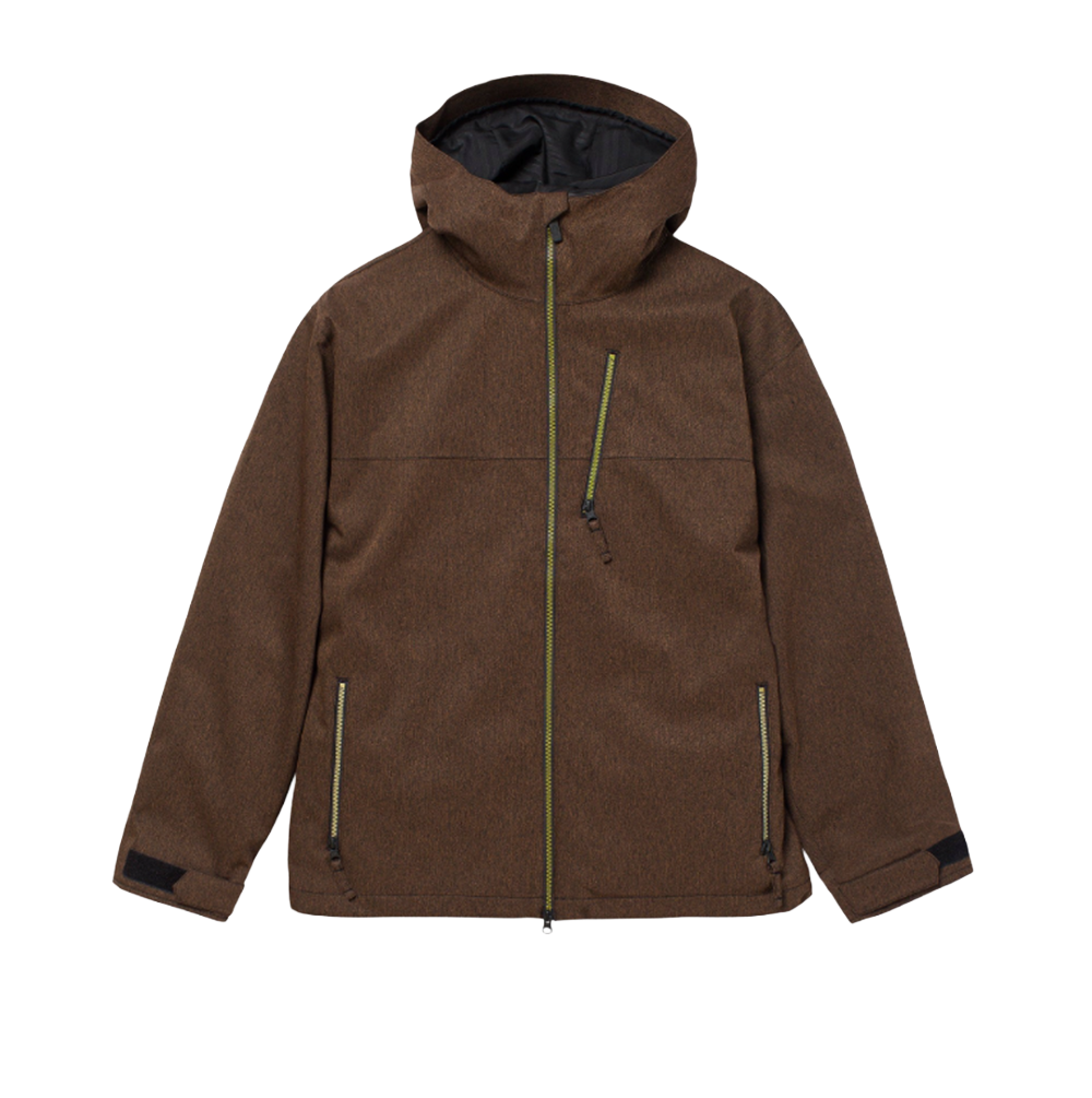 Volcom Top Stitch Jacket Brown Denim L