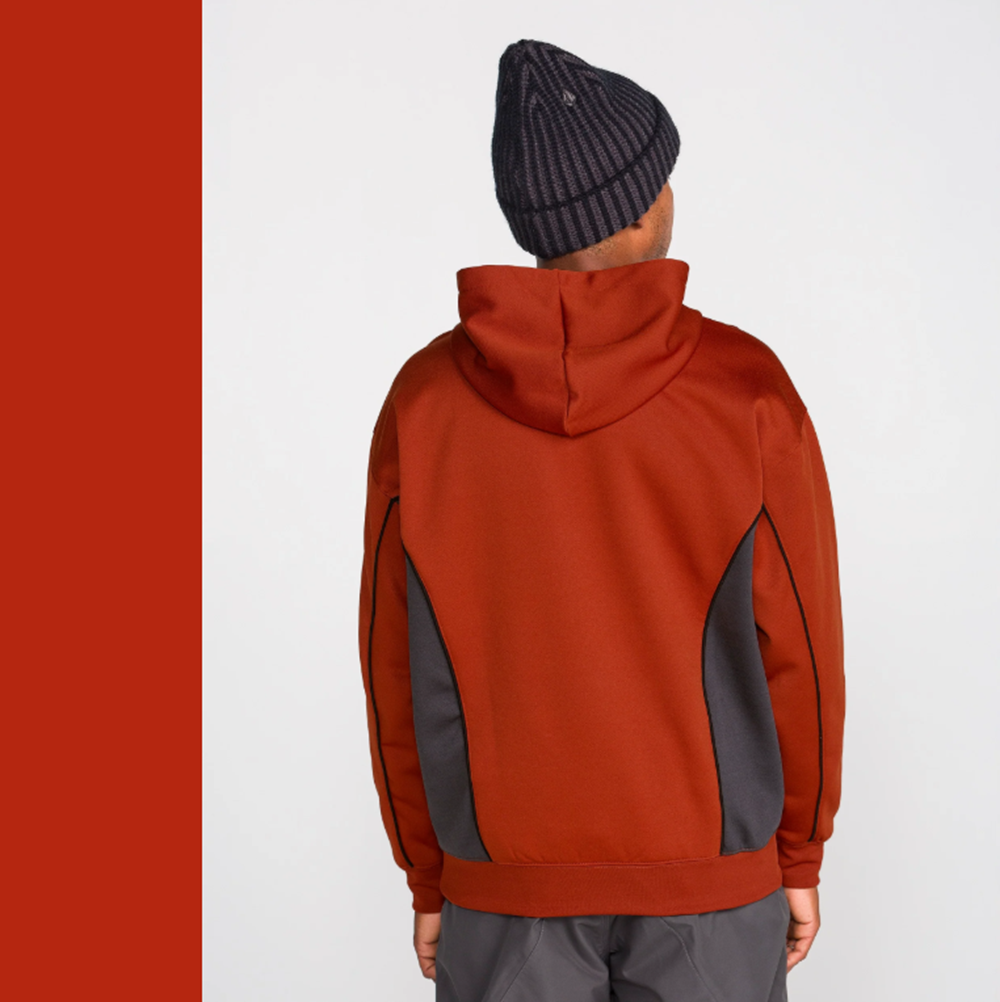 Volcom Vital Hydro Pullover Burnt Orange