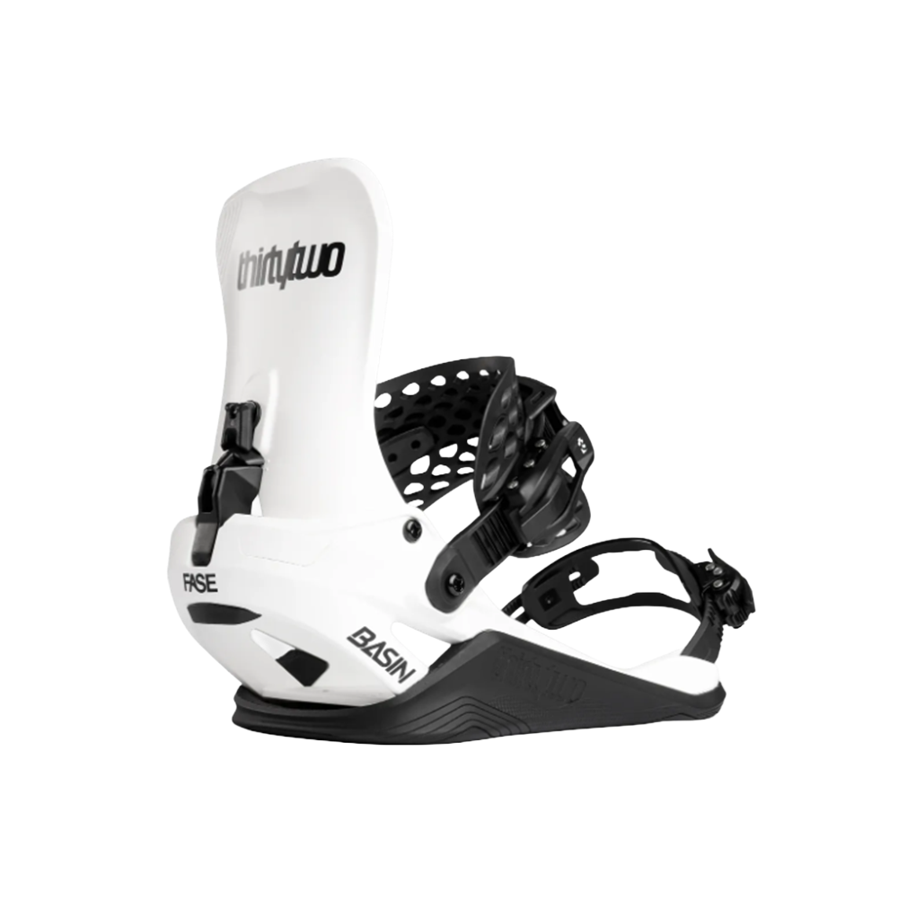 ThirtyTwo 32 Basin FASE Bindings 2027 White Large