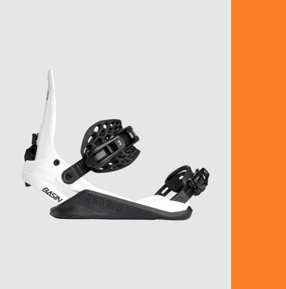 ThirtyTwo 32 Basin FASE Bindings 2027 White Large