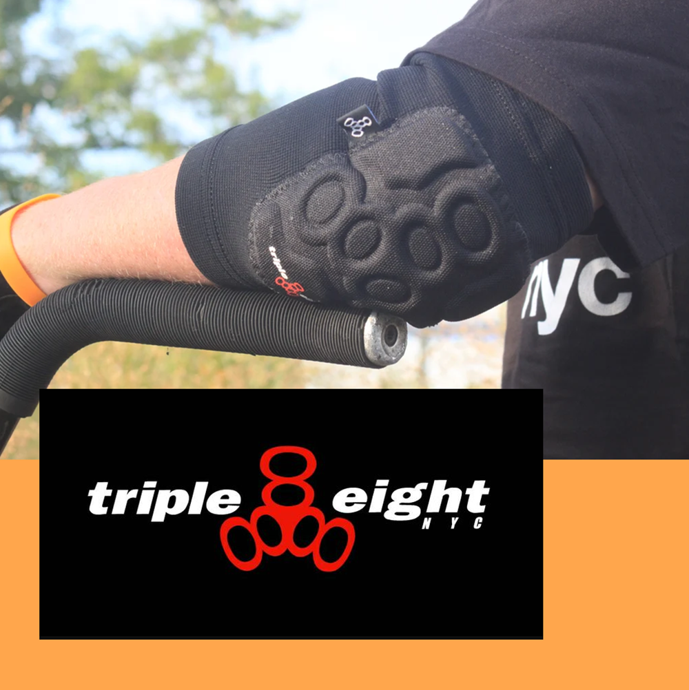 Triple8 Covert Elbow Pads Black Medium