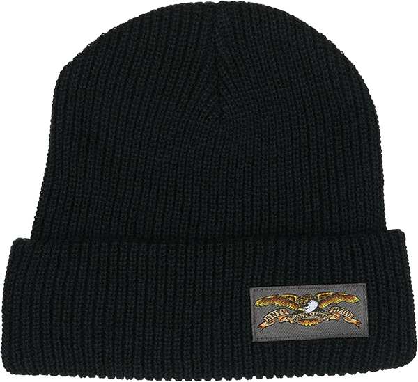 ANTI HERO FULL EAGLE LABLE CUFF BEANIE BLK