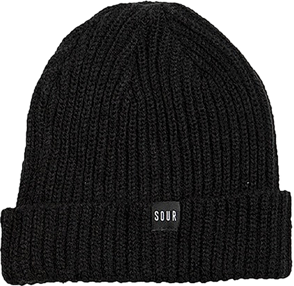 SOUR SWEEPER BEANIE BLACK