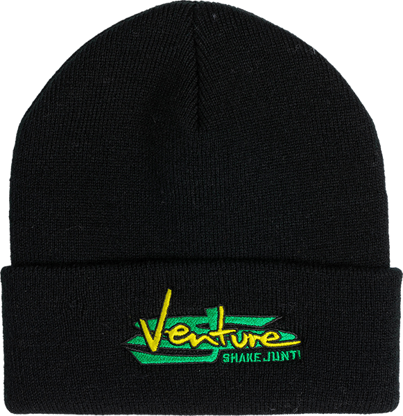VENTURE SHAKE JUNT PAID CUFF BEANIE BLACK