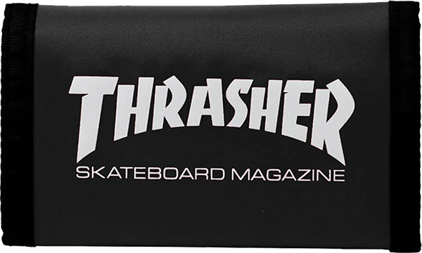 THRASHER SKATE MAG WALLET BLACK