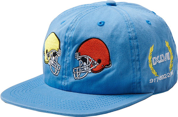 CALL ME HEAD TO HEAD HAT ADJ-BLUE