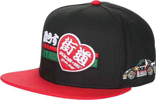 DGK KAIDO HOUSE RACEWAY HAT ADJ-BLK