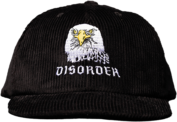DISORDER EAGLE SCOUT LOGO HAT ADJ-BLACK