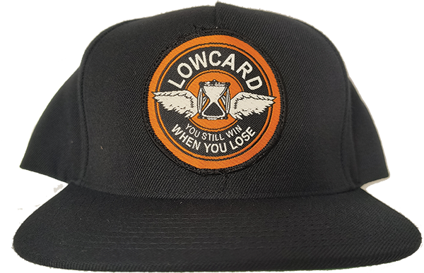 LOWCARD TIMES UP HAT ADJ-BLACK