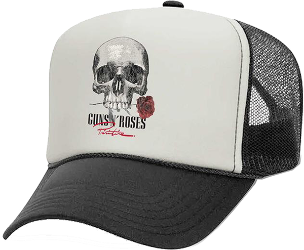 PRIMITIVE GN'R DON'T CRY TRUCKER HAT ADJ-CREAM