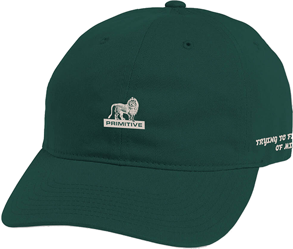 PRIMITIVE TRENCHTOWN HAT ADJ-GREEN