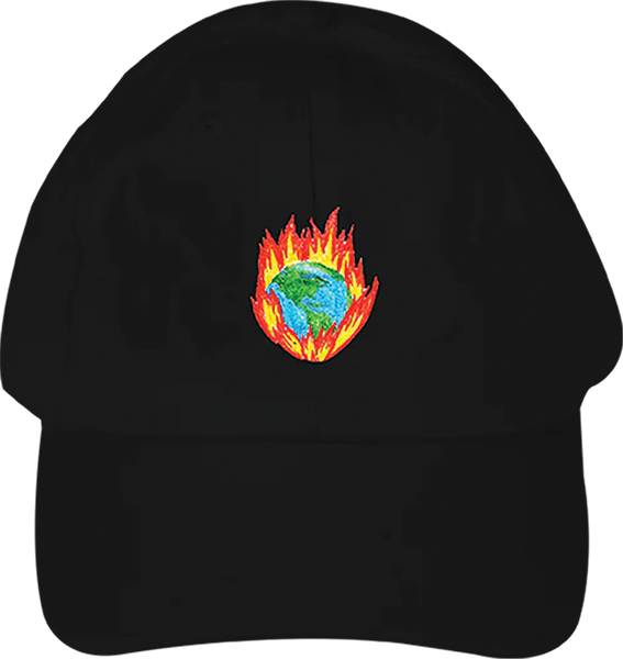 SOUR IN FLAMES HAT ADJ-BLACK