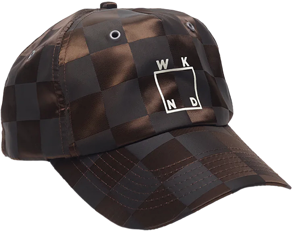 WKND TECHIE HAT ADJ-BROWN CHECK