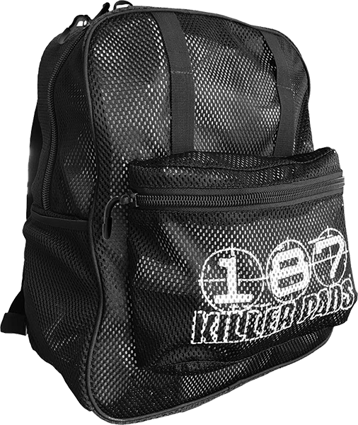 187 MESH BACKPACK BLACK