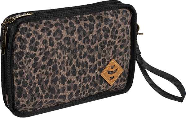 REVELRY GORDO BUBBLER POUCH LEOPARD