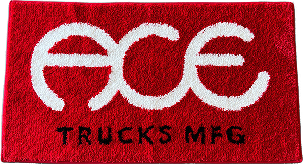 ACE TRUCKS RUG RED 27"x37.5"