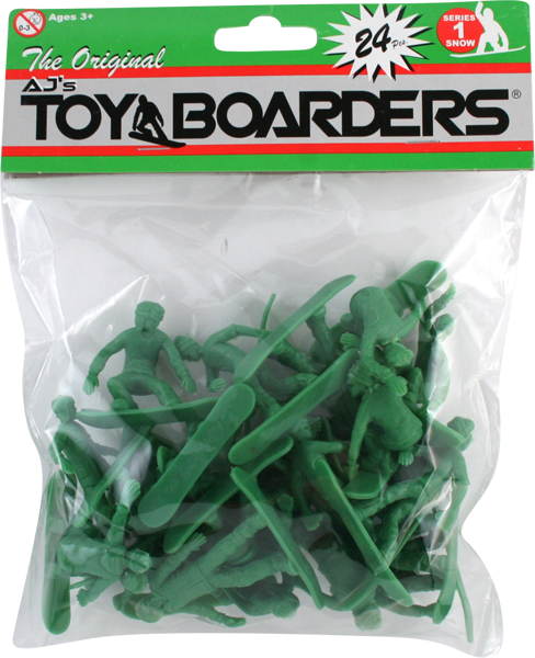 TOY BOARDERS SERIES I 24pc SNOW FIGURES