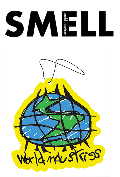WORLD INDUSTRIES SCRIBBLE AIR FRESHENER