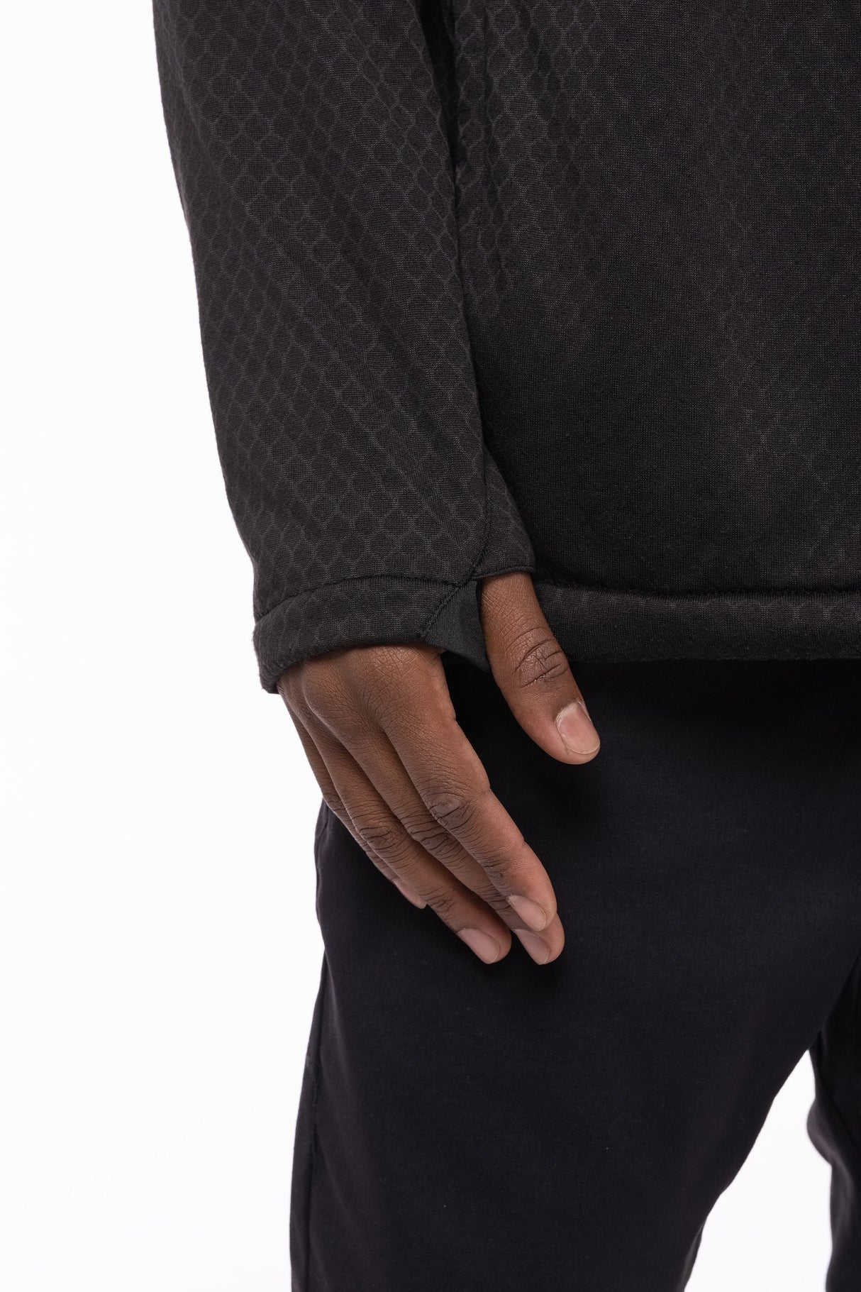 686 Mission Grid Fleece Hoody Mens Black