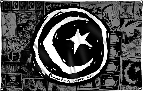FOUNDATION STAR & MOON ZINE FLAG