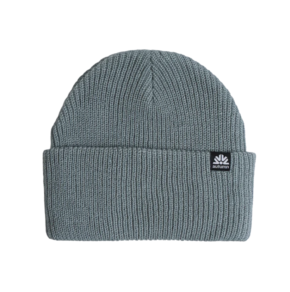 Autumn Simple Solid Beanie Light Blue