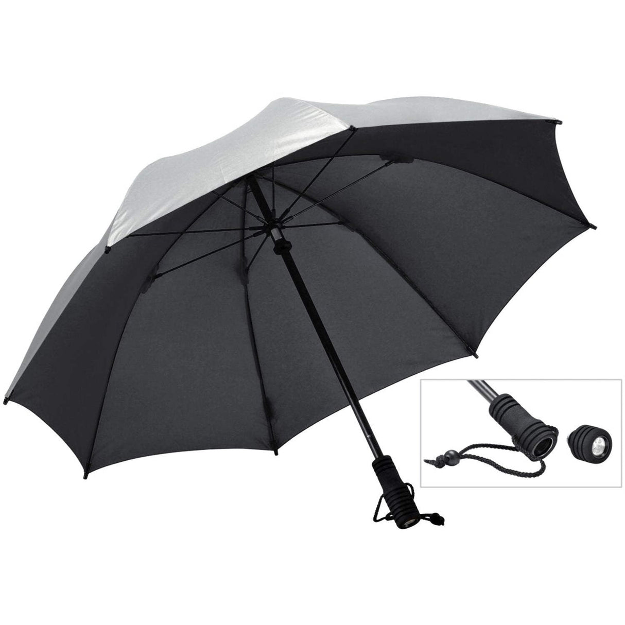 EuroSCHIRM Swing Flashlite Umbrella Silver Onesize
