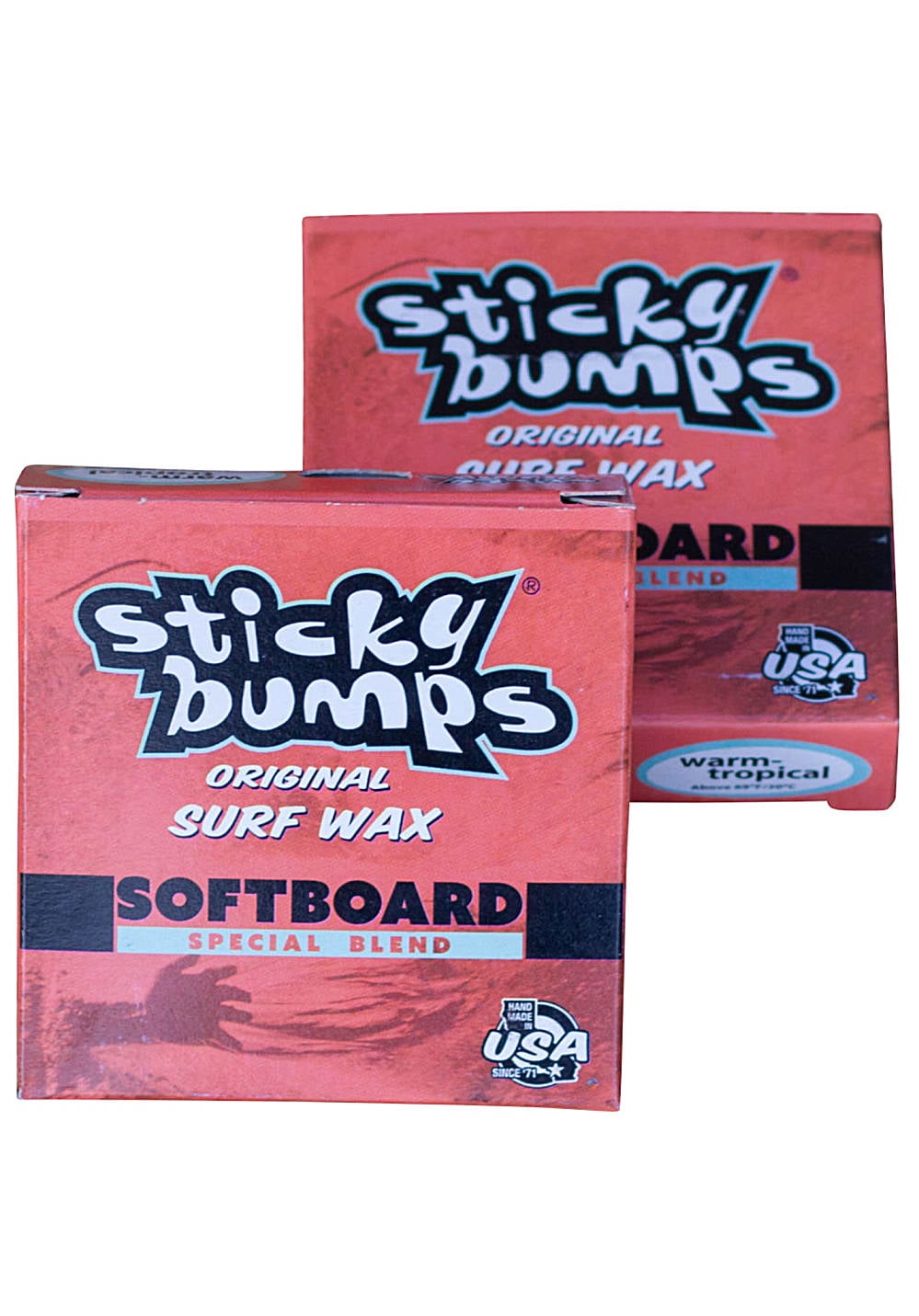 Sticky Bumps Softboard Wax Warm Tropical (6 Pack)