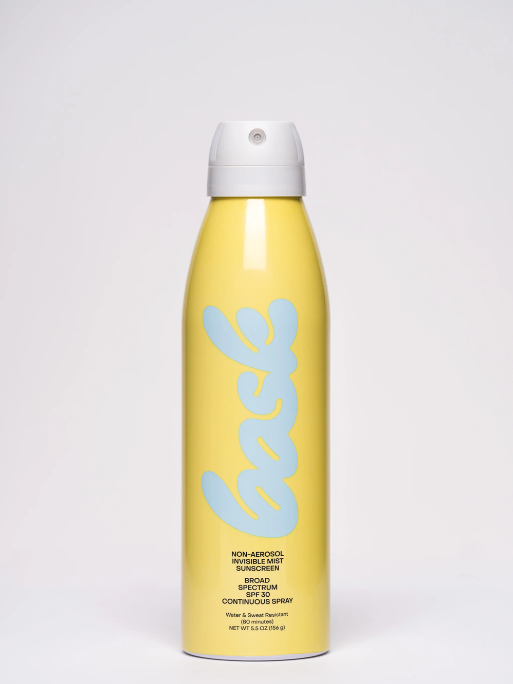 Bask Non-Aerosol Spray Sunscreen White 30 SPF