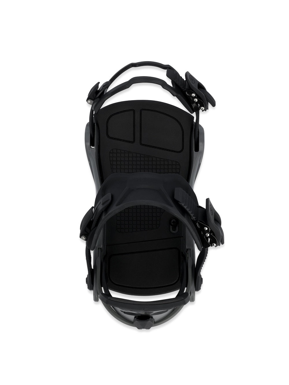 Ride C4 Snowboard Bindings 2025 Black Grey Medium