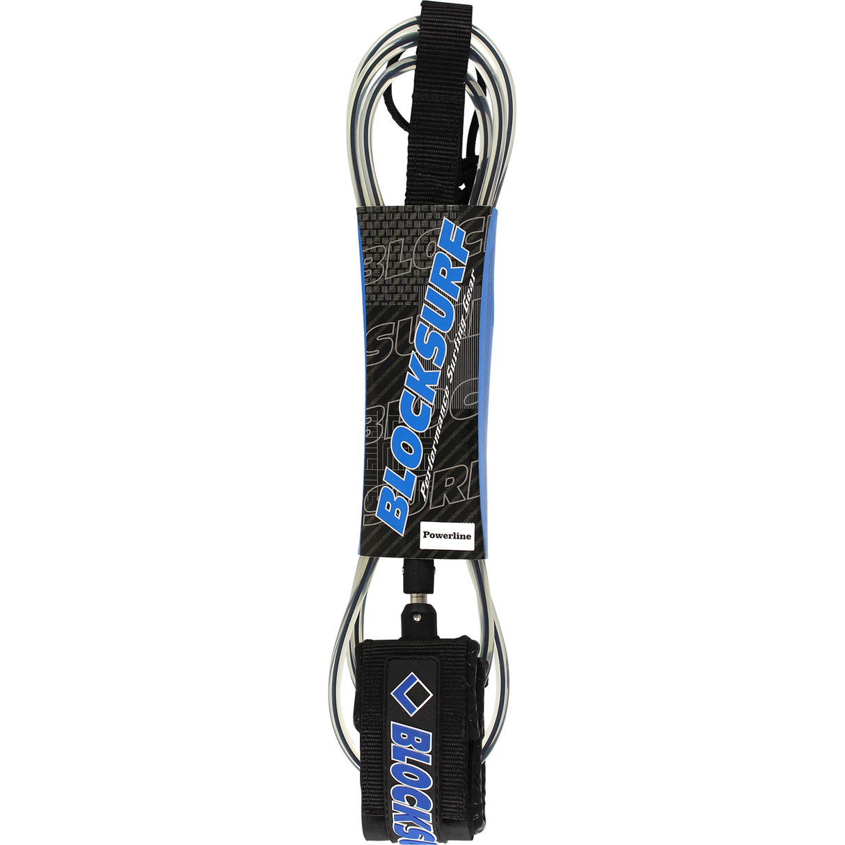 BLOCK SURF Ultra Surf Leash Black Black 7 Foot