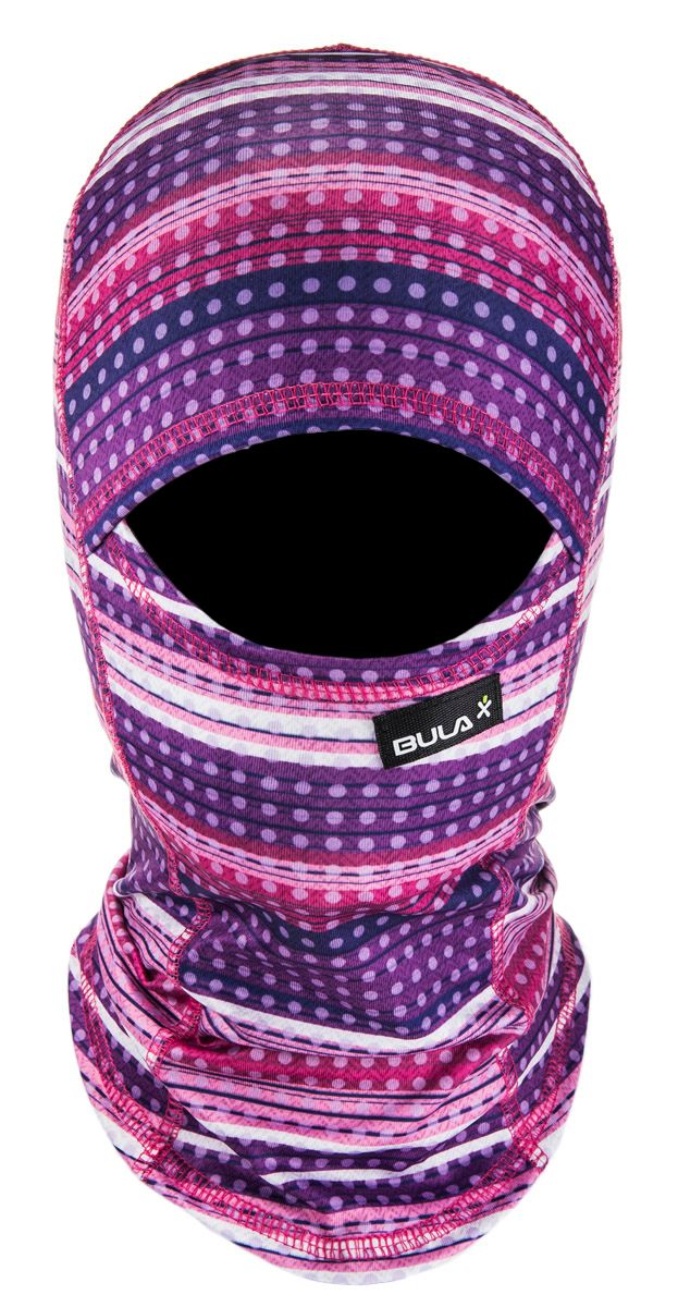Bula Kids Sharp Print Balaclava Thermo Pink Dots Youth