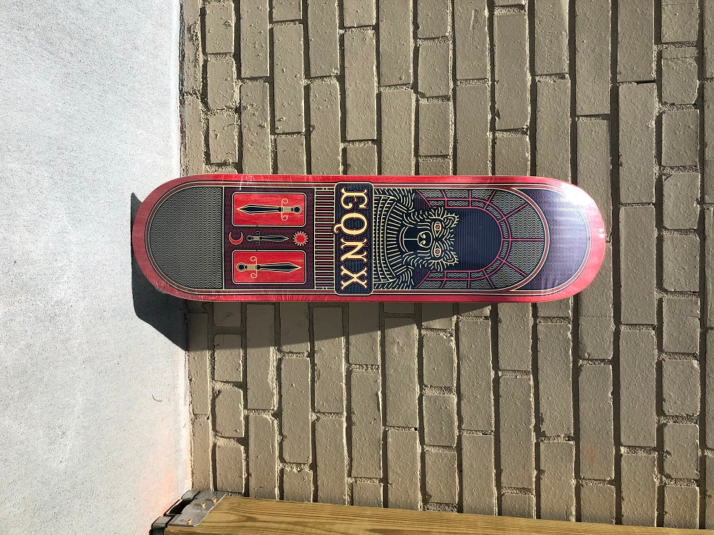 Equinox Wolf Bear Skateboard Deck Asst Stain 8.25