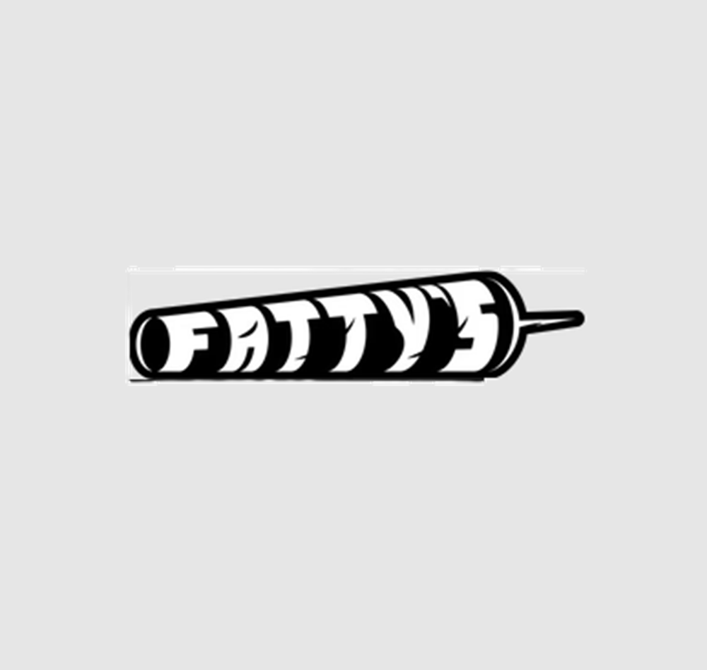 Fattys Logo Tshirt Black