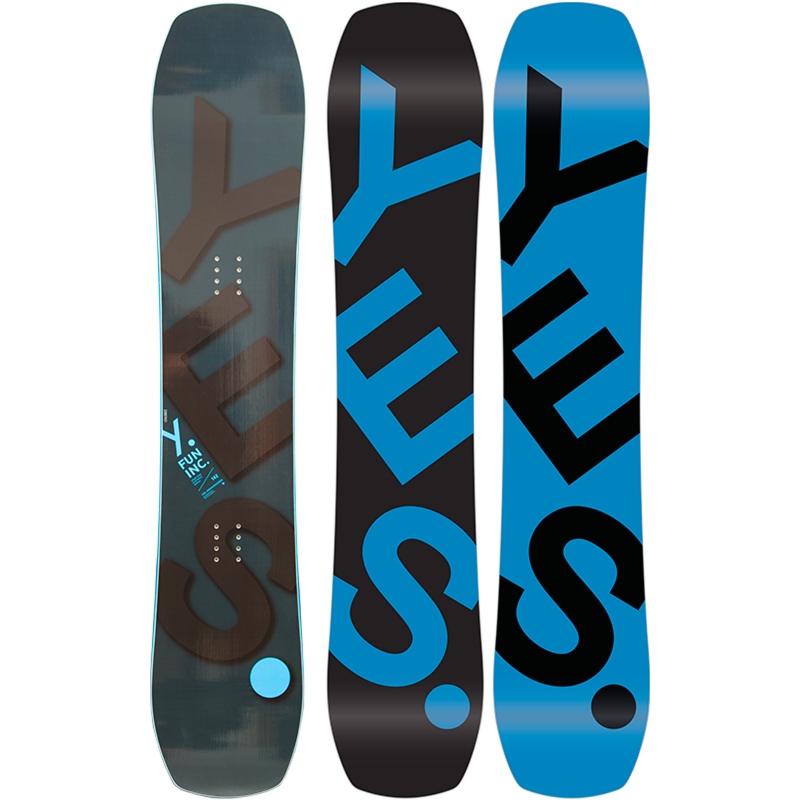 Yes FUNINC Snowboard Grey 142