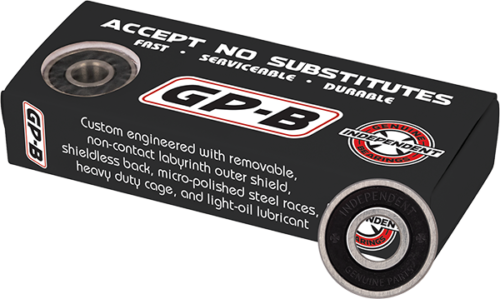 Independent GP-B Bearings Black 8pack