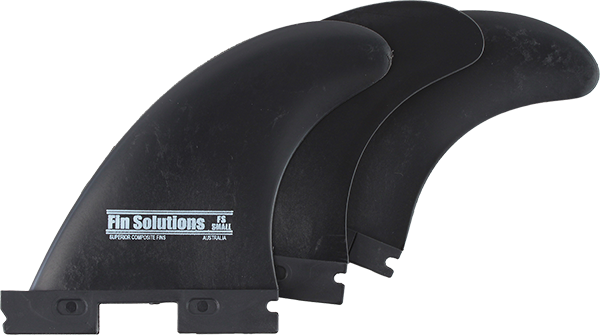 FIN SOLUTIONS FFS SMALL BLACK 3fin set