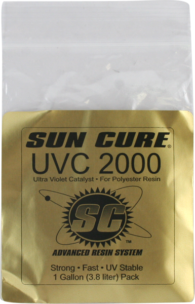 SUN CURE UVC 2000 CATALYST MAKES 1 gal