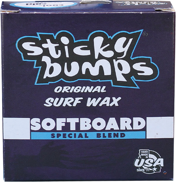 STICKY BUMPS SOFTBOARD WAX COOL COLD (6 BARS)