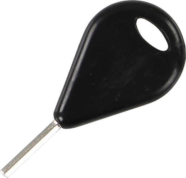 BLOCK SURF FIN KEY BLACK
