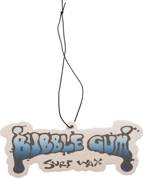 BUBBLE GUM LOGO AIR FRESHENER BLUEBERRY BLUE FADE