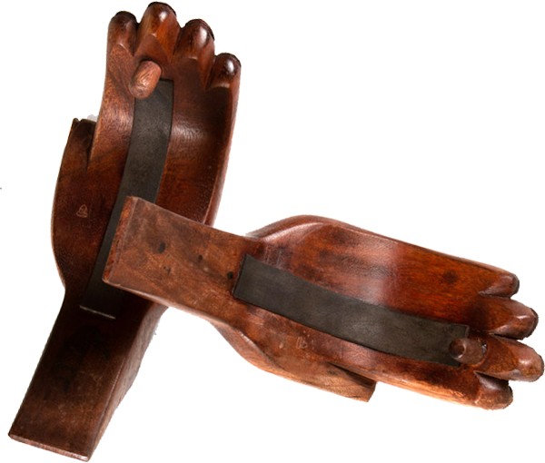BEATNIK XXL HANDS SUP WALL RACK