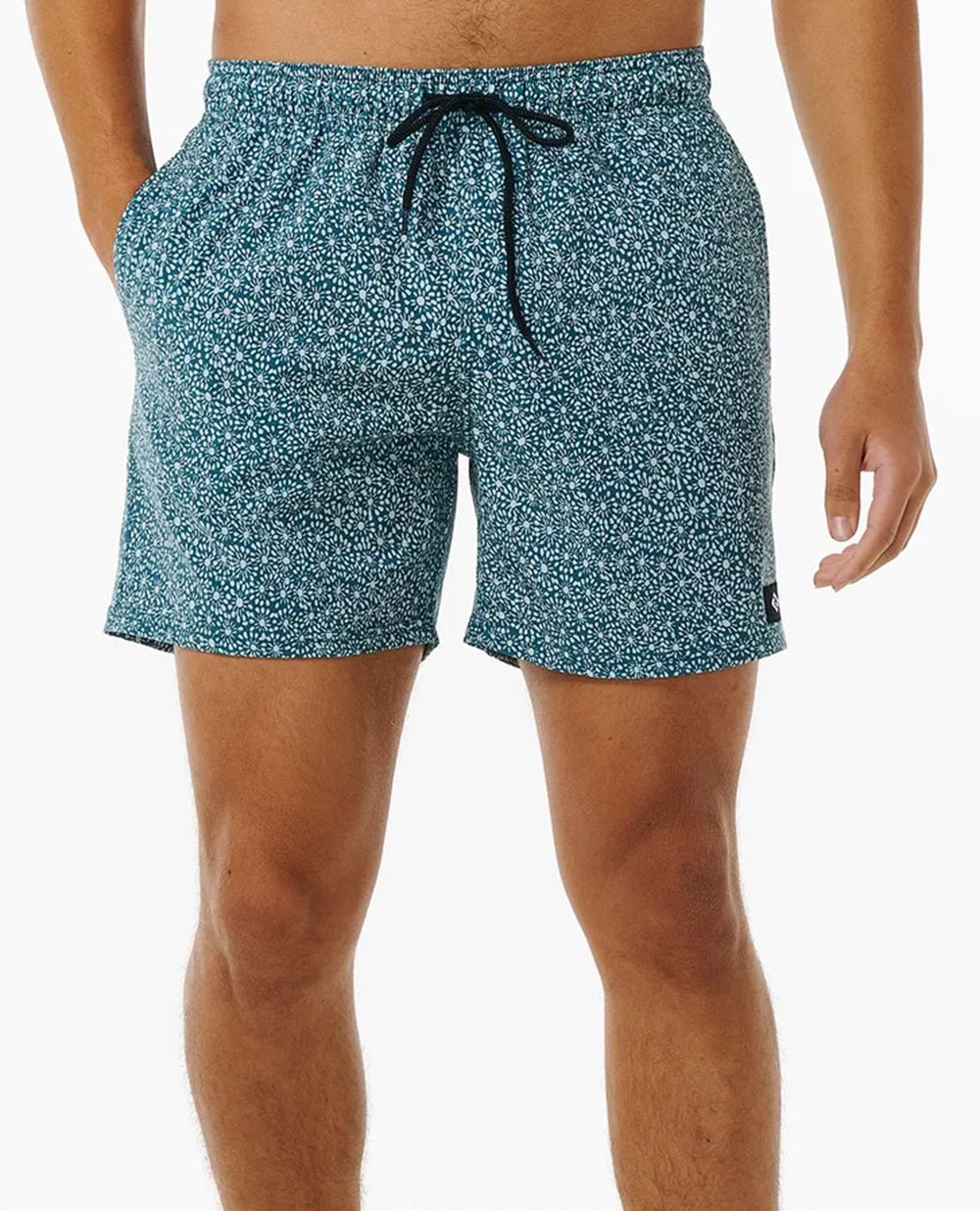 Rip Curl Party Pack Volley Trunks Blue Green Pattern
