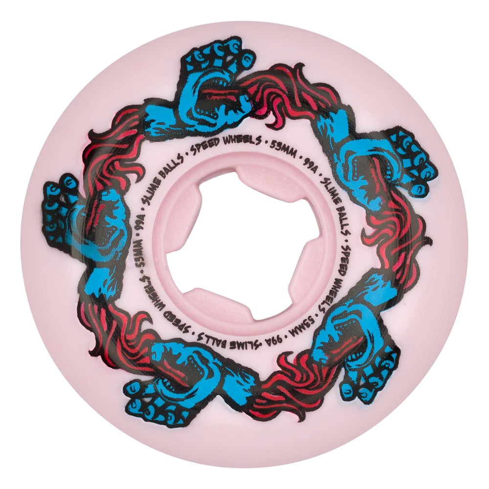 Slime Balls Infinity Hand Speed Balls Wheels Set Pink 53mm99a