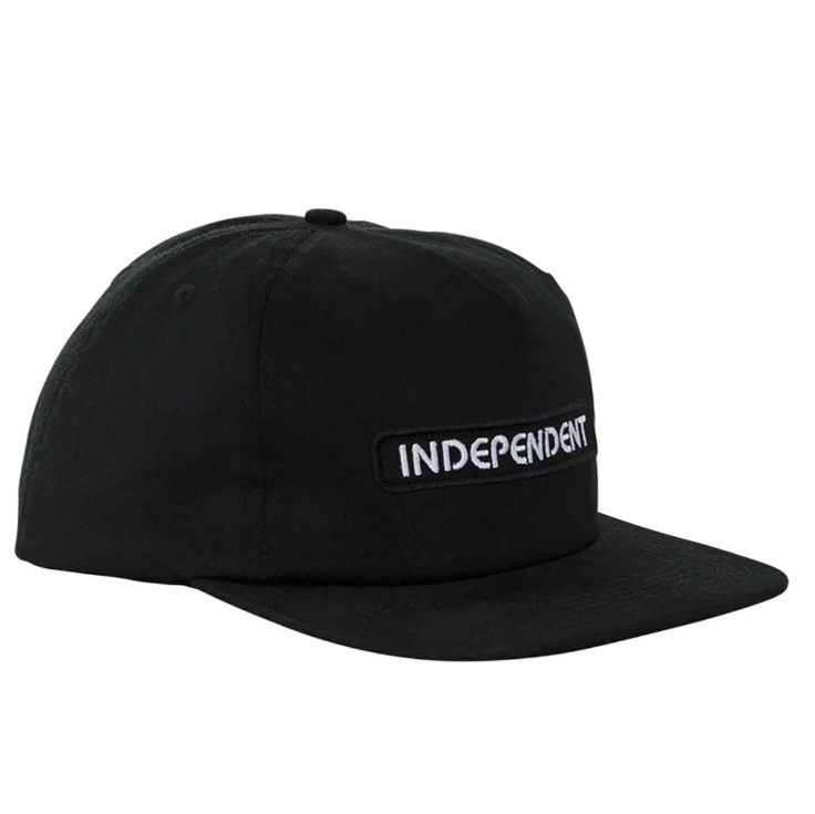 Independent Groundwork Mid Profile Hat Black Snapback