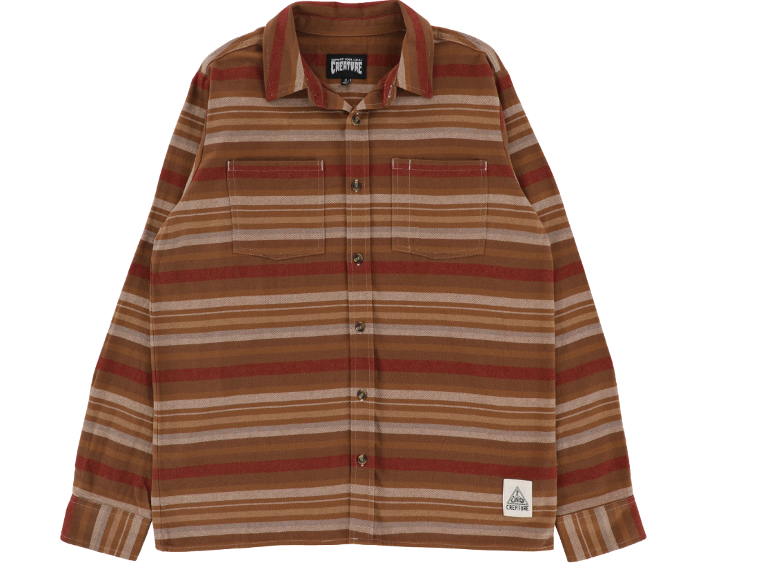 Creature Take Warning Flannel Desert Rise S