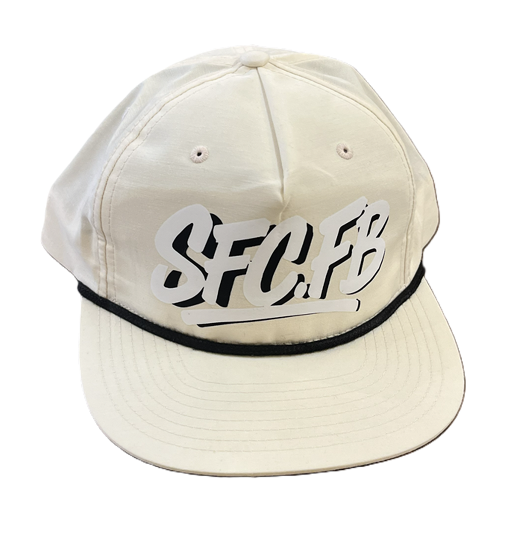 Social SFCFB Rope Hats Cream Snapback