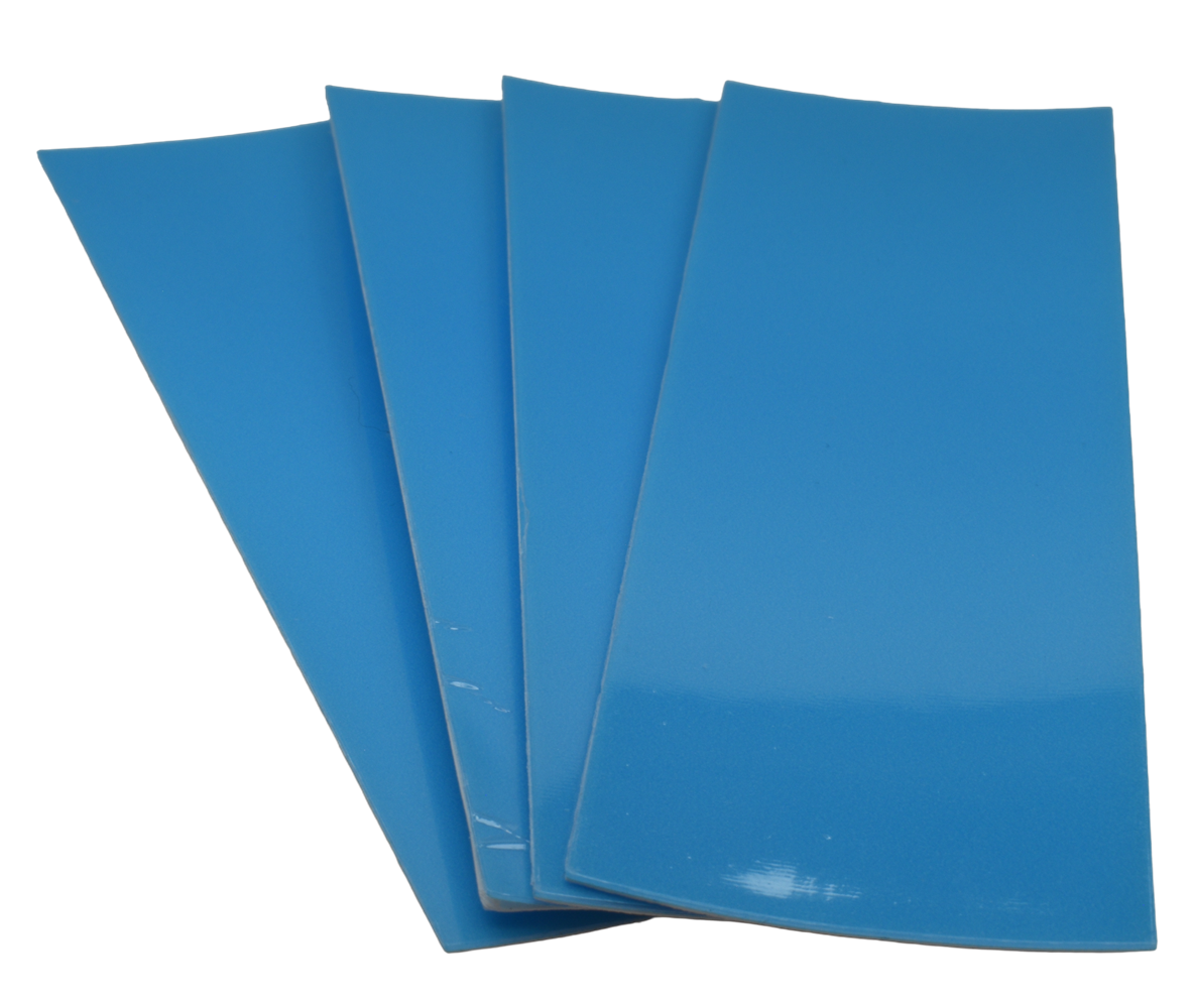 Social STICKY Fingerboard Grip Neon Blue 40x110mm