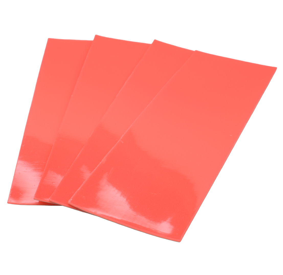 Social STICKY Fingerboard Grip Neon Coral 40x110mm