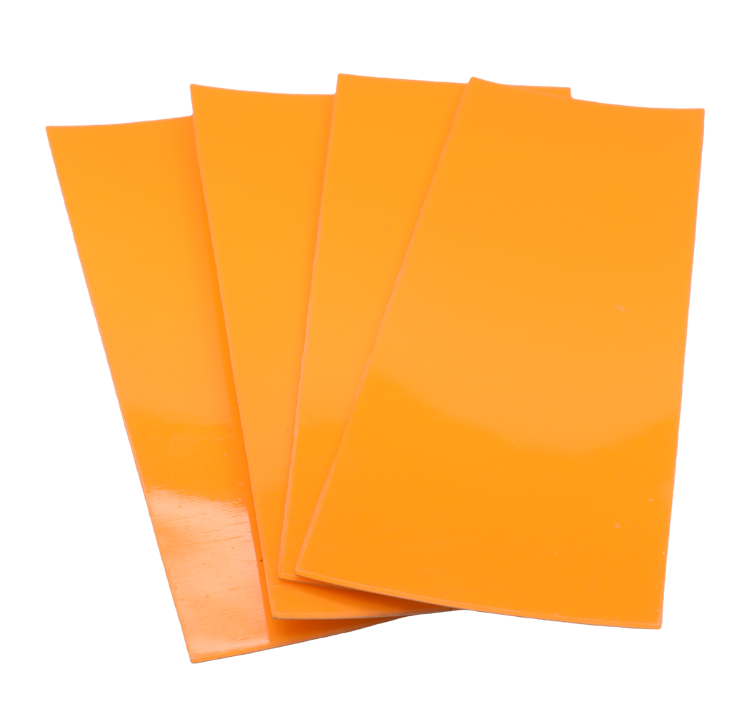 Social STICKY Fingerboard Grip Neon Orange 40x110mm