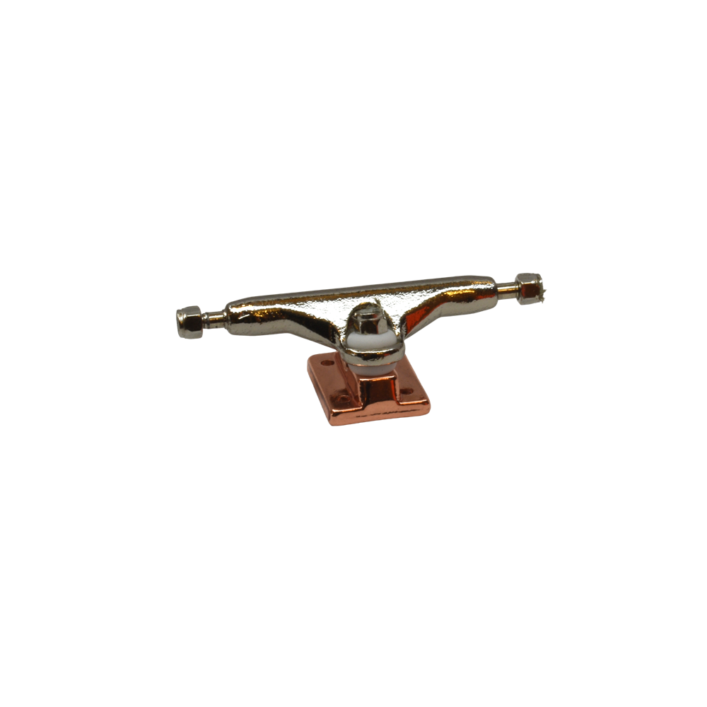 Social Venture Pro Fingerboard Trucks Rose Silver 32mm